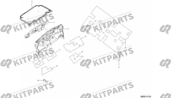 Шумоизоляция капота Lifan