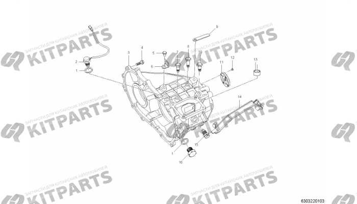 Корпус КПП Lifan