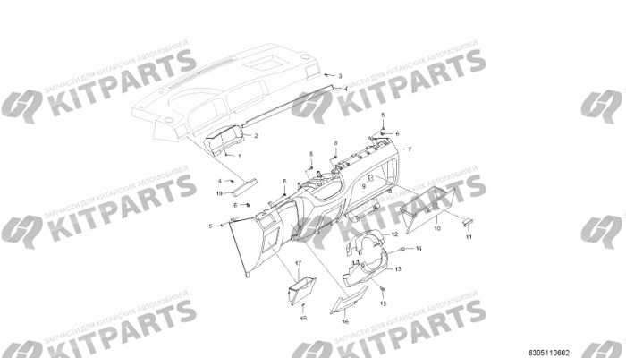 Накладки панели приборов Lifan