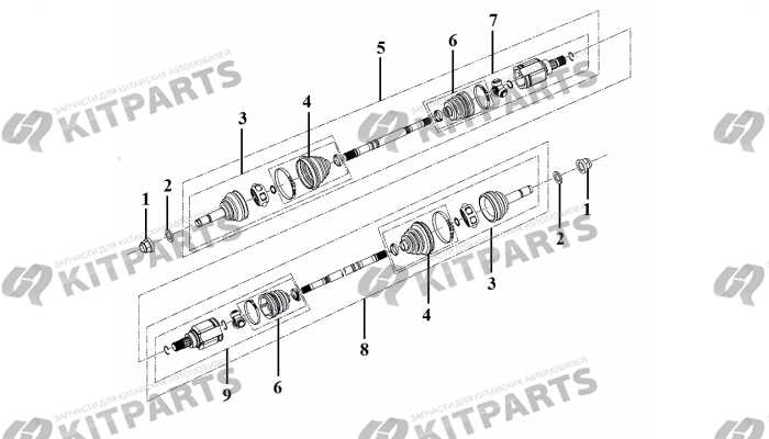 Привод колеса (МКПП) Lifan