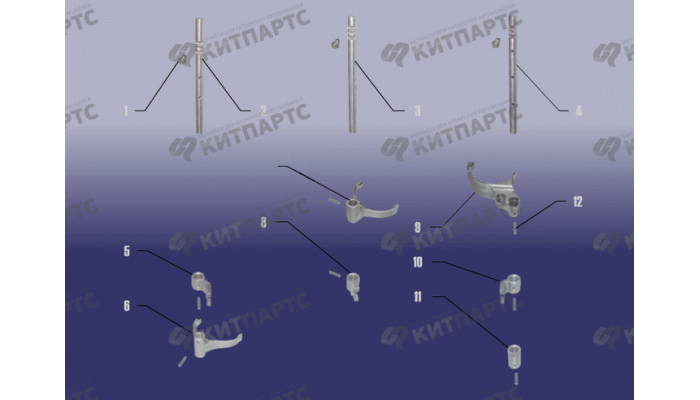 Вилки переключения передач Chery