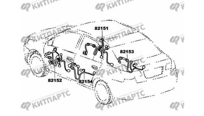 Жгут проводов двери (седан) FAW