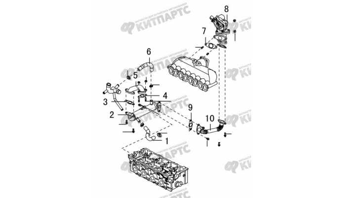 Охладитель и клапан EGR Great Wall